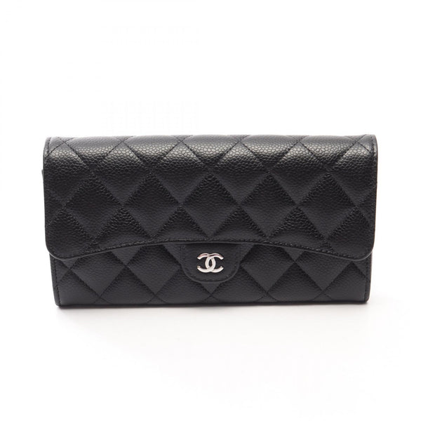 Chanel Classic Long Flap Wallet Leather Long Wallet