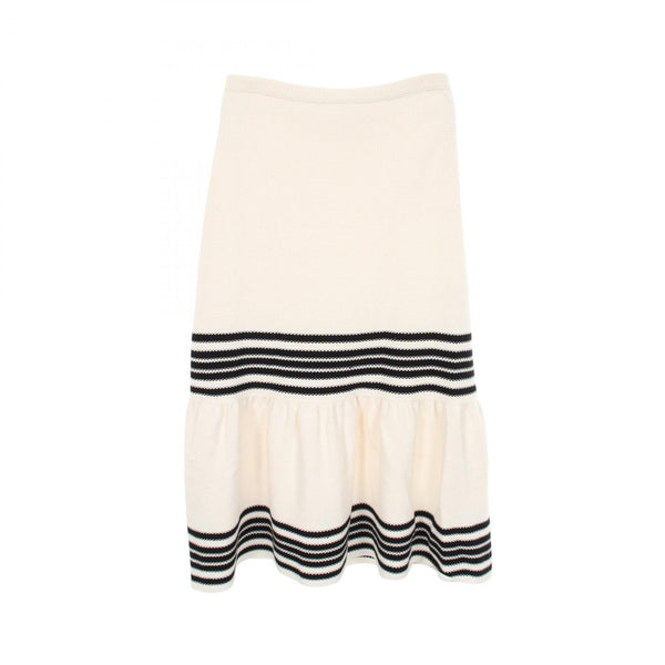 Dior DIOR MARINIERE Cotton Silk Skirt