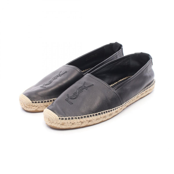 Saint Laurent Paris Cassandra Leather Espadrilles