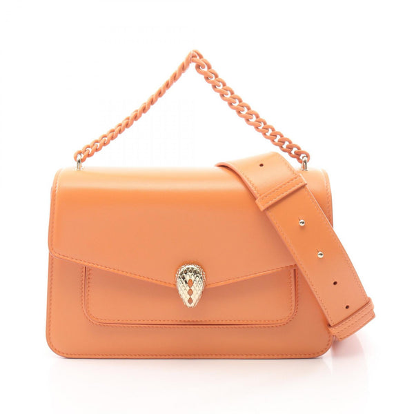 BVLGARI Serpenti Forever Leather 2way Handbag