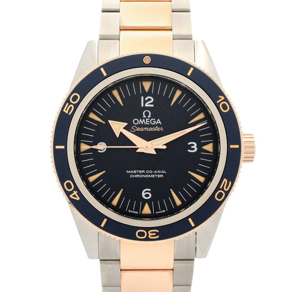 OMEGA Seamaster Titanium Au750 Pink Gold Stainless Steel