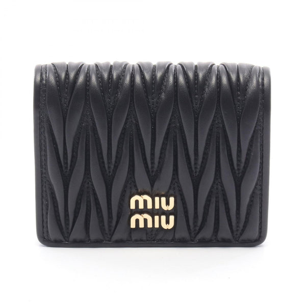 Miu Miu MATELASSE MIU Leather Wallet