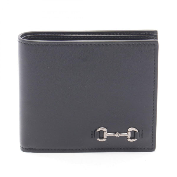 GUCCI Horsebit Leather Wallet
