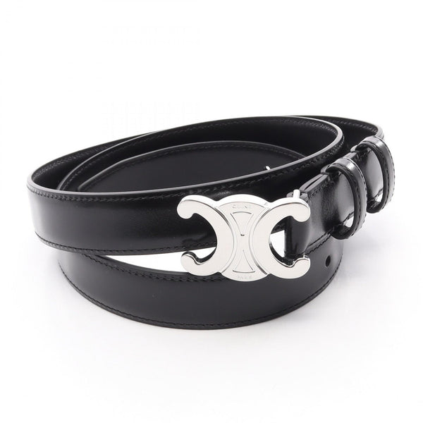 CELINE Medium Triomphe Leather Belt