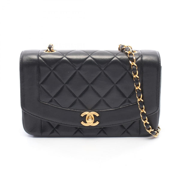 CHANEL Matelasse Diana Flap Lambskin Shoulder Bag