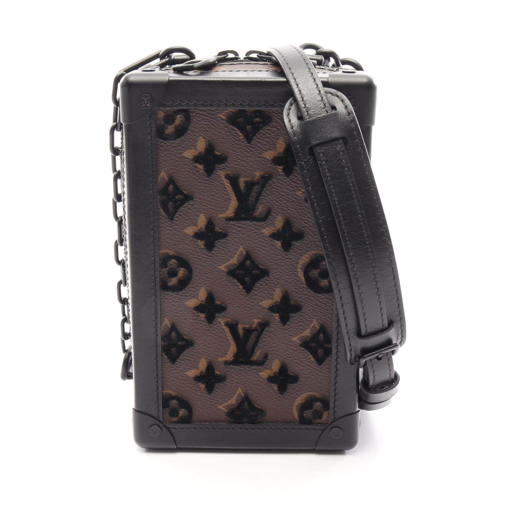 Louis Vuitton Vertical Soft Trunk Monogram Tufftage Shoulder Bag