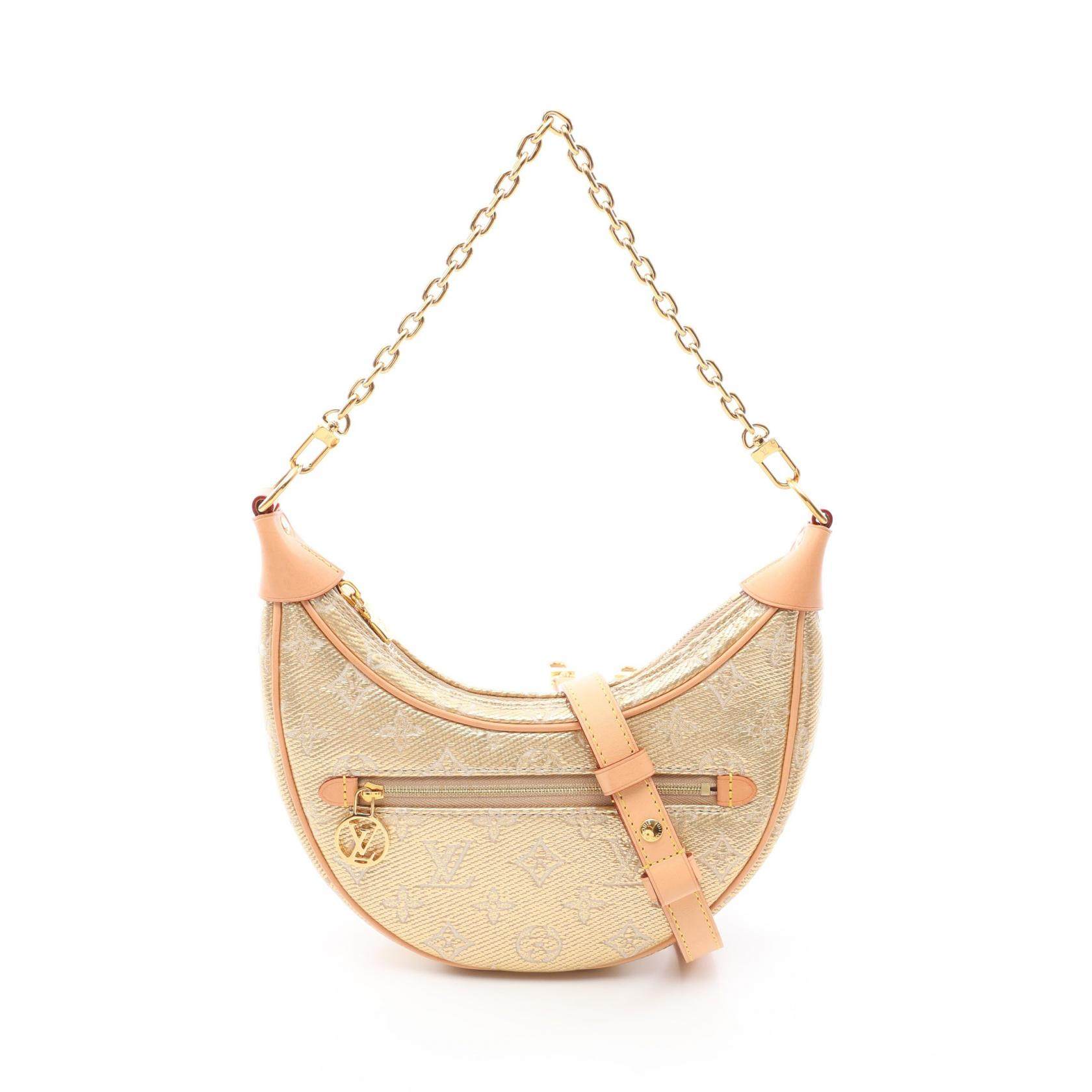 Louis Vuitton Loop Monogram Laminated Jacquard 2way shoulder bag