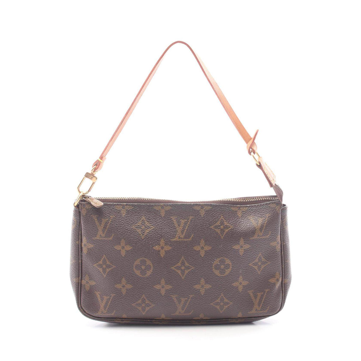 Louis Vuitton Pochette Accessoires Monogram Coated Canvas Clutch Bag