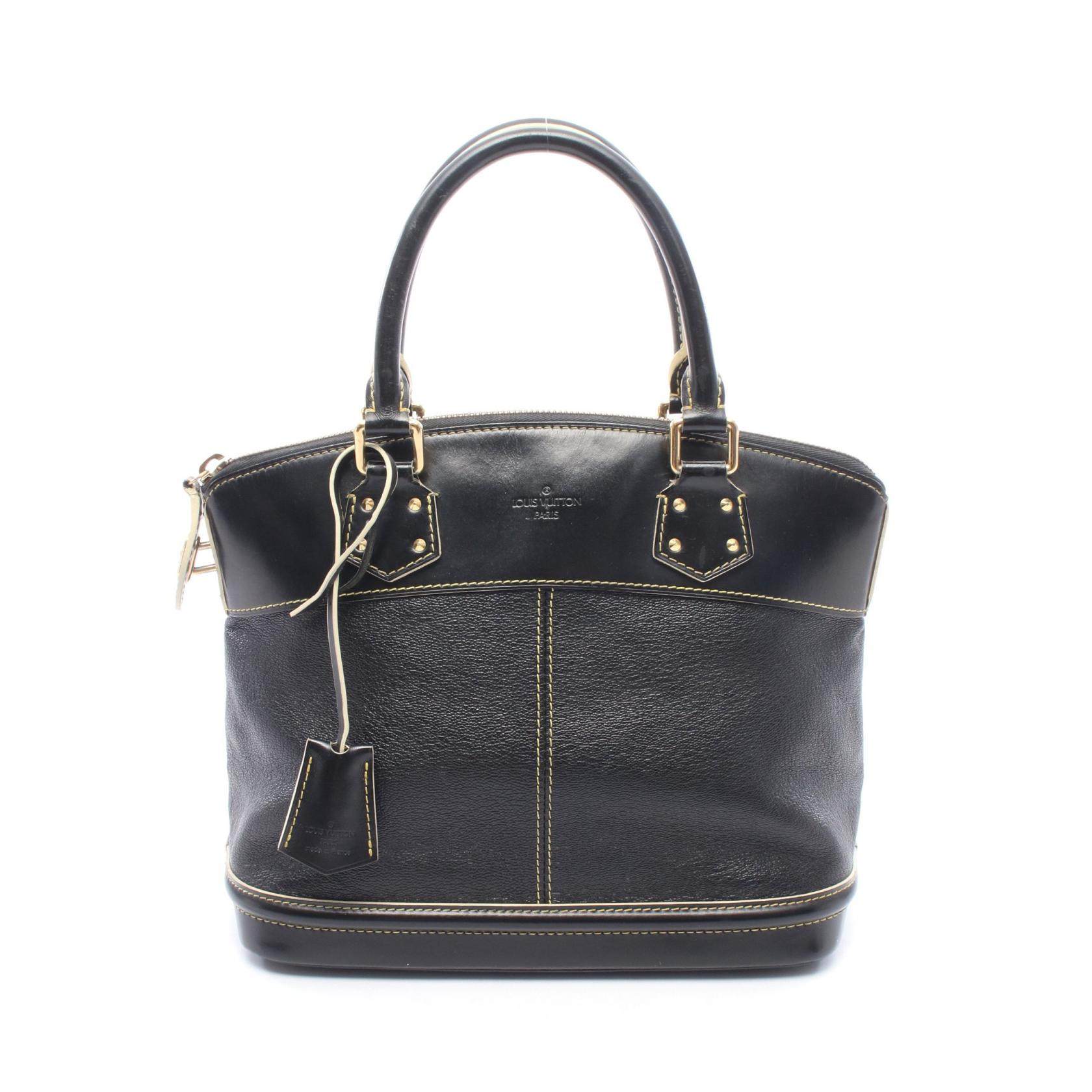 Louis Vuitton Lockit PM Leather Handbag