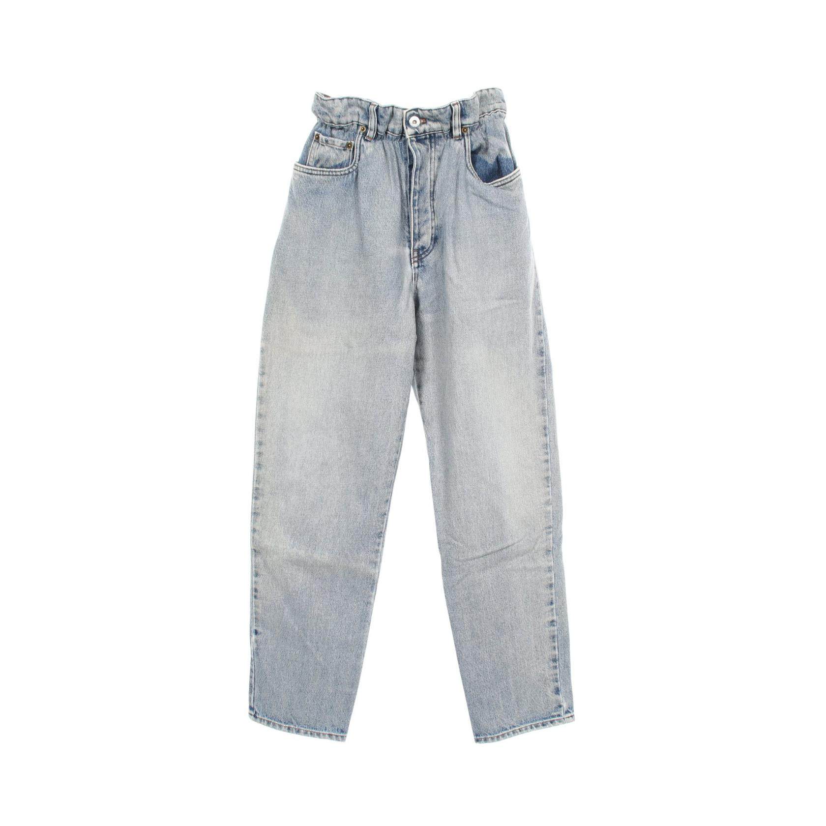 Miu Miu Cotton Denim Pants