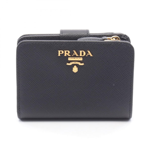 PRADA SAFFIANO METAL bifold wallet