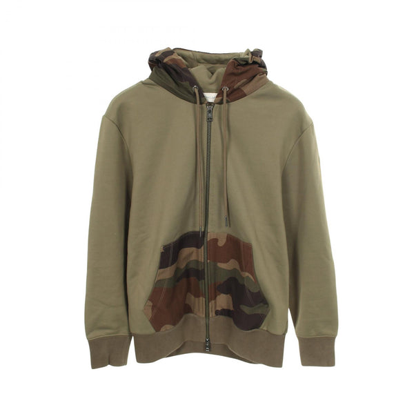 Moncler Camouflage Cotton Nylon Hoodie