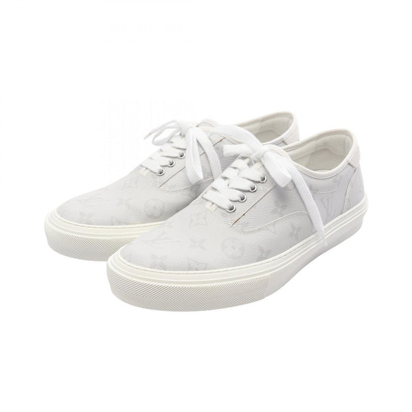 Louis Vuitton Trocadero Line Coated Canvas Leather Sneakers
