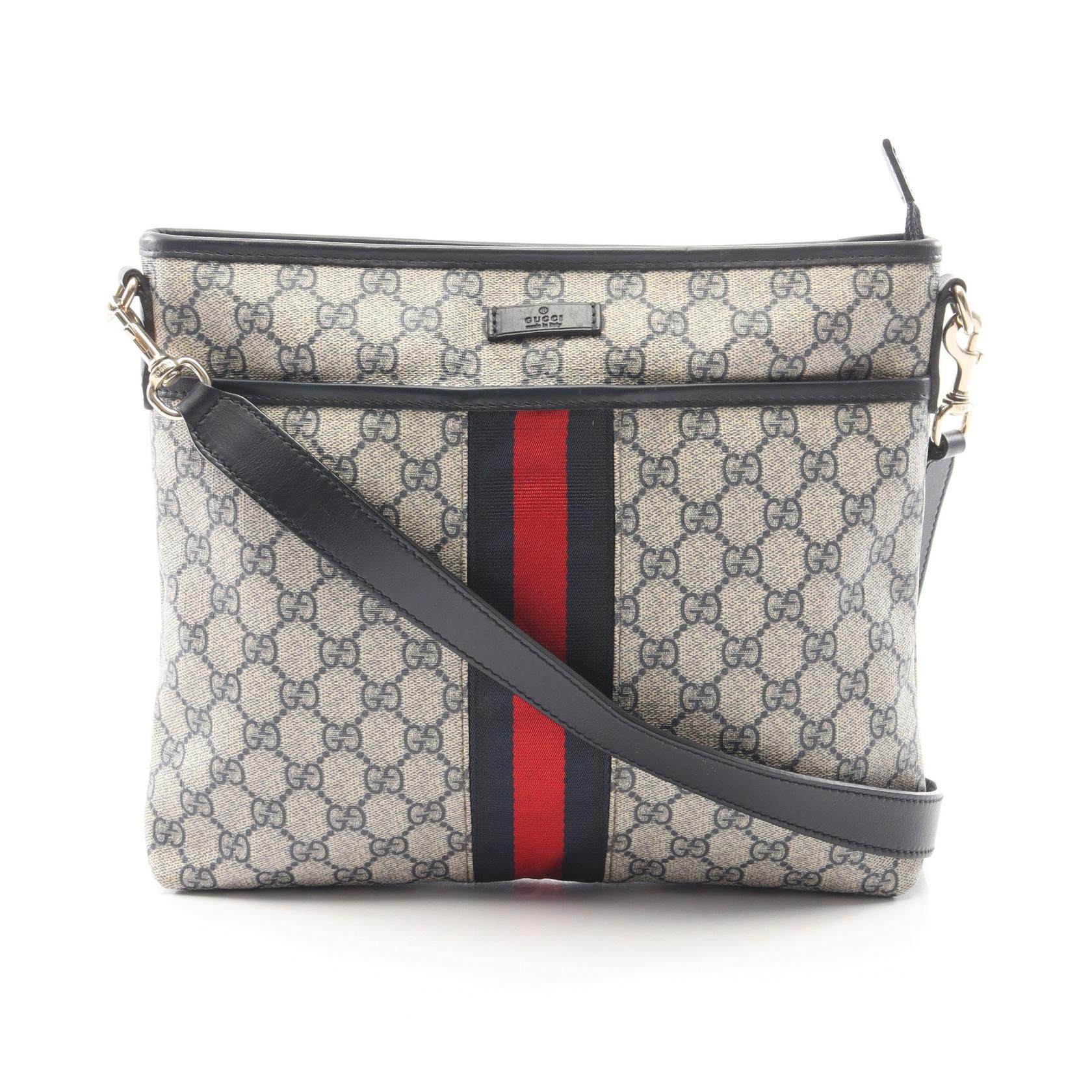 Gucci GG Supreme PVC Coated Canvas Shoulder Bag