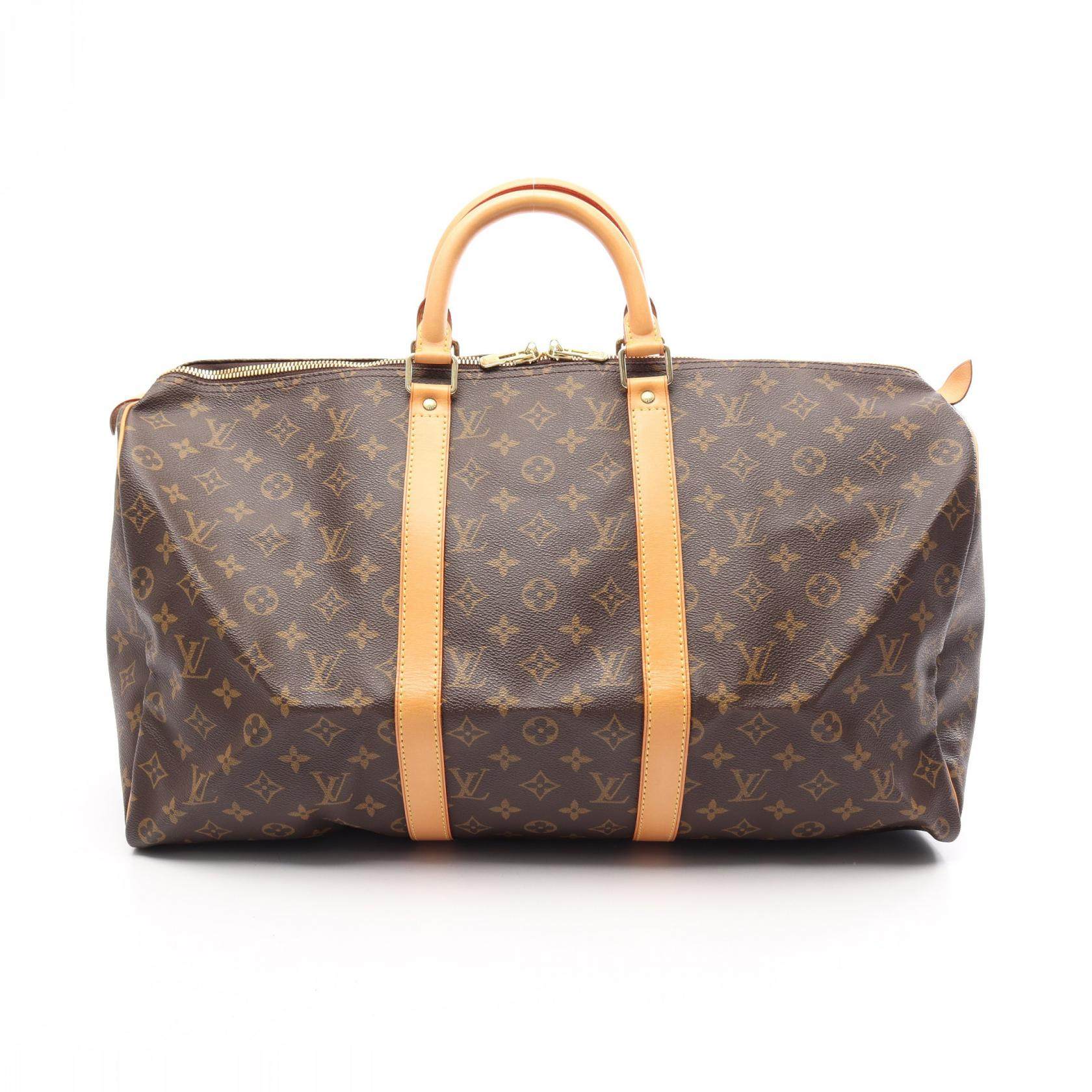 Louis Vuitton Keepall 50 Monogram Boston Bag