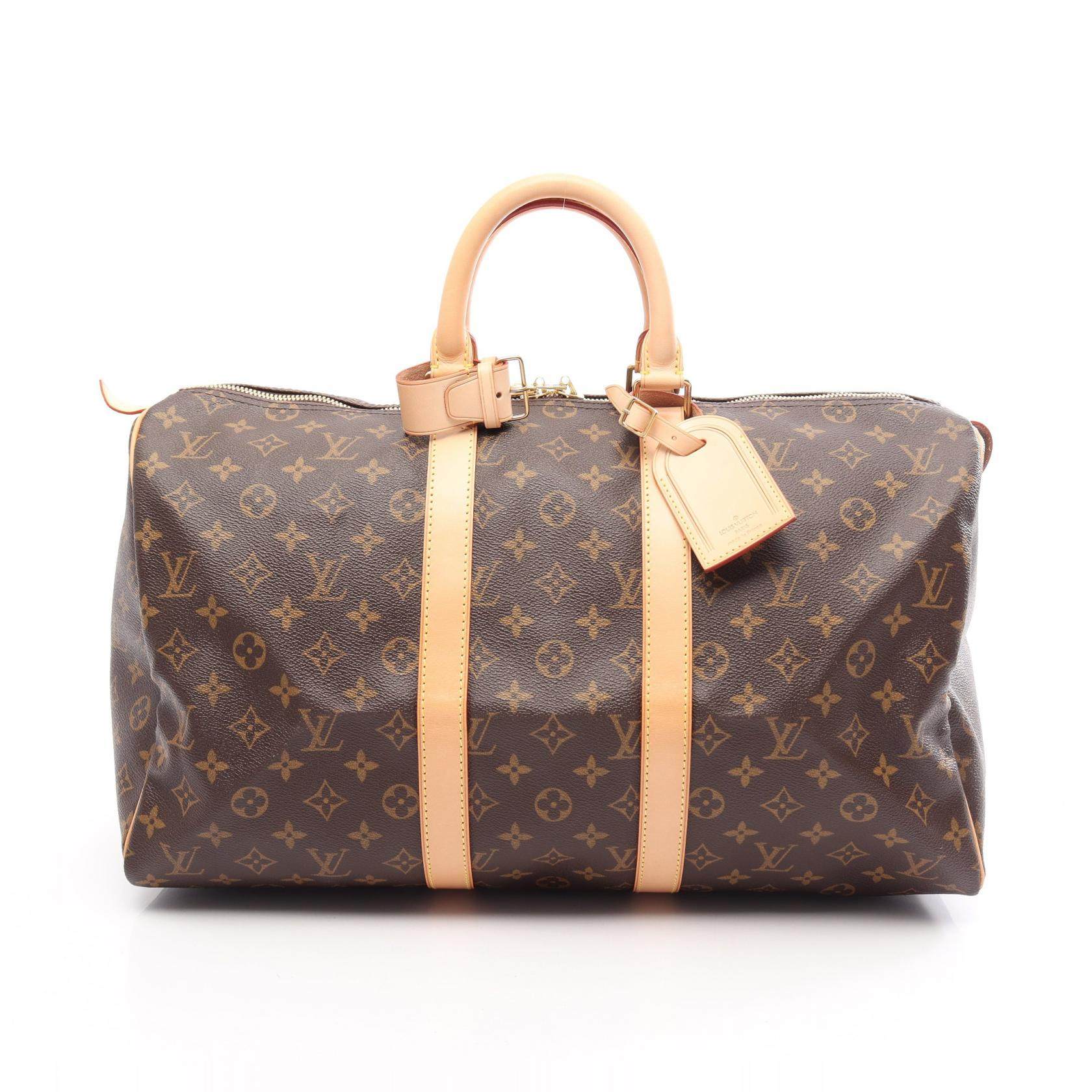 Louis Vuitton Keepall 45 Monogram Boston Bag