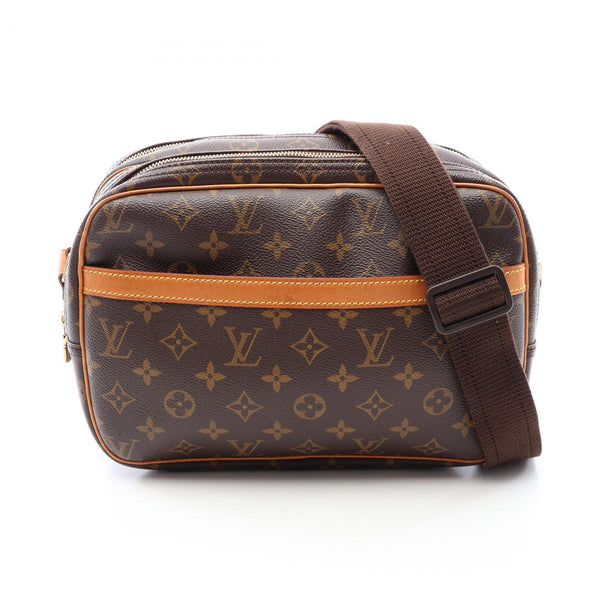 Louis Vuitton Reporter PM Monogram PVC Coated Canvas Leather Shoulder Bag