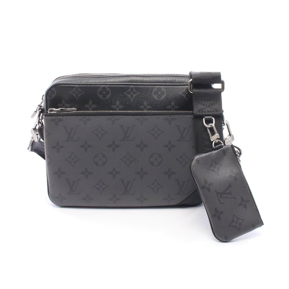 Louis Vuitton Trio Messenger Monogram Eclipse Shoulder Bag