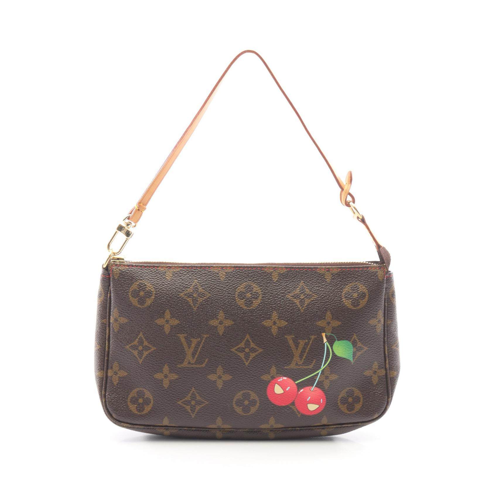 Louis Vuitton Pochette Accessoires Monogram Cherry handbag