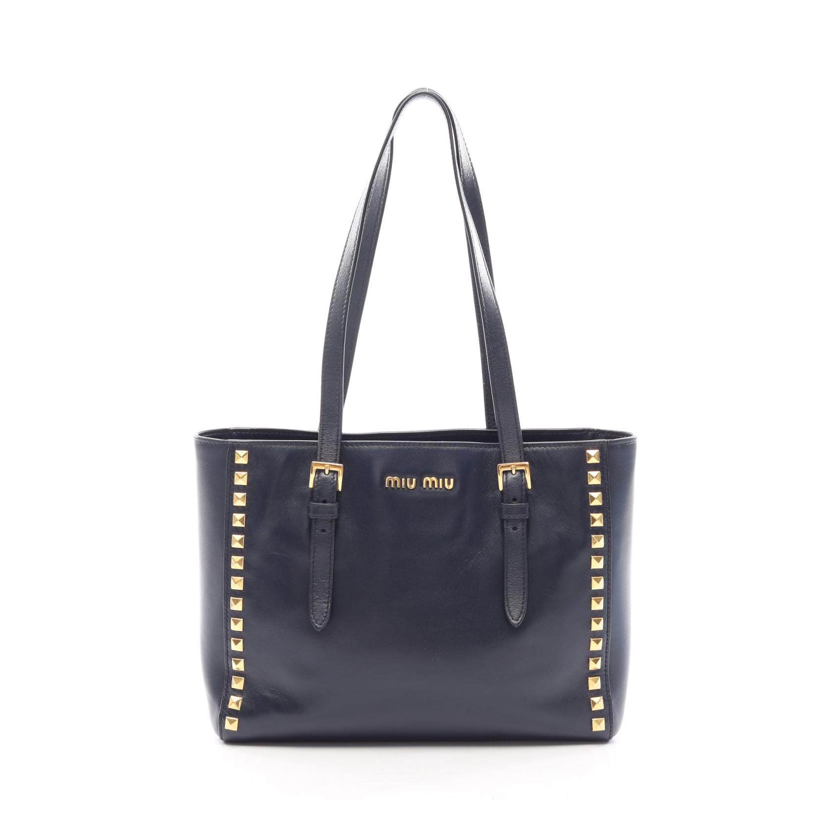 Miu Miu Leather Tote Bag
