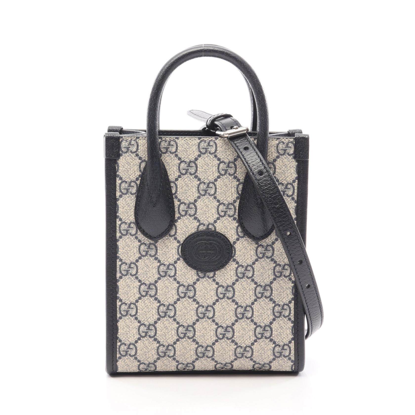 Gucci Interlocking G GG Supreme 2way handbag