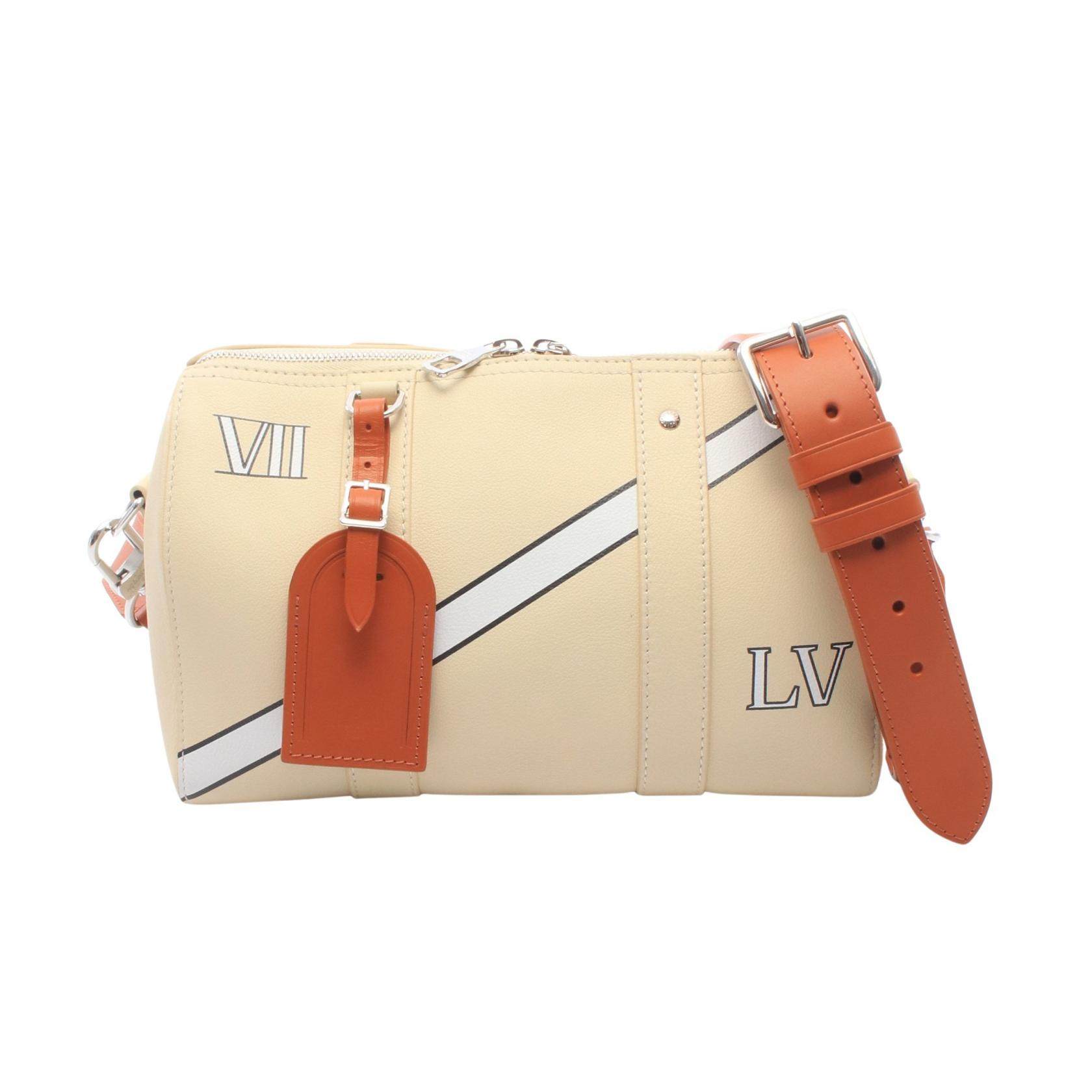 Louis Vuitton City Keepall Leather Shoulder Bag