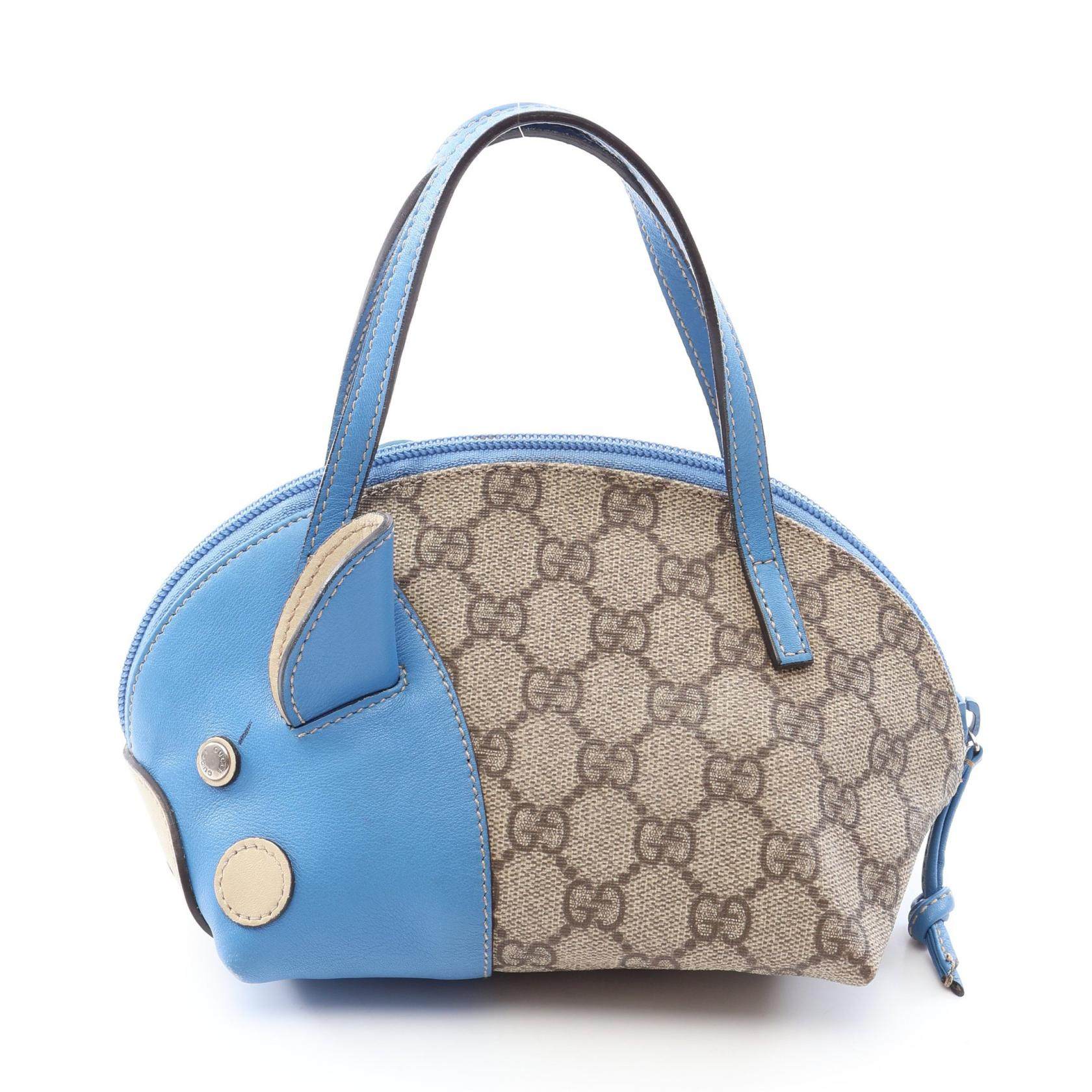GUCCI Children’s ZOO GG Supreme Handbag