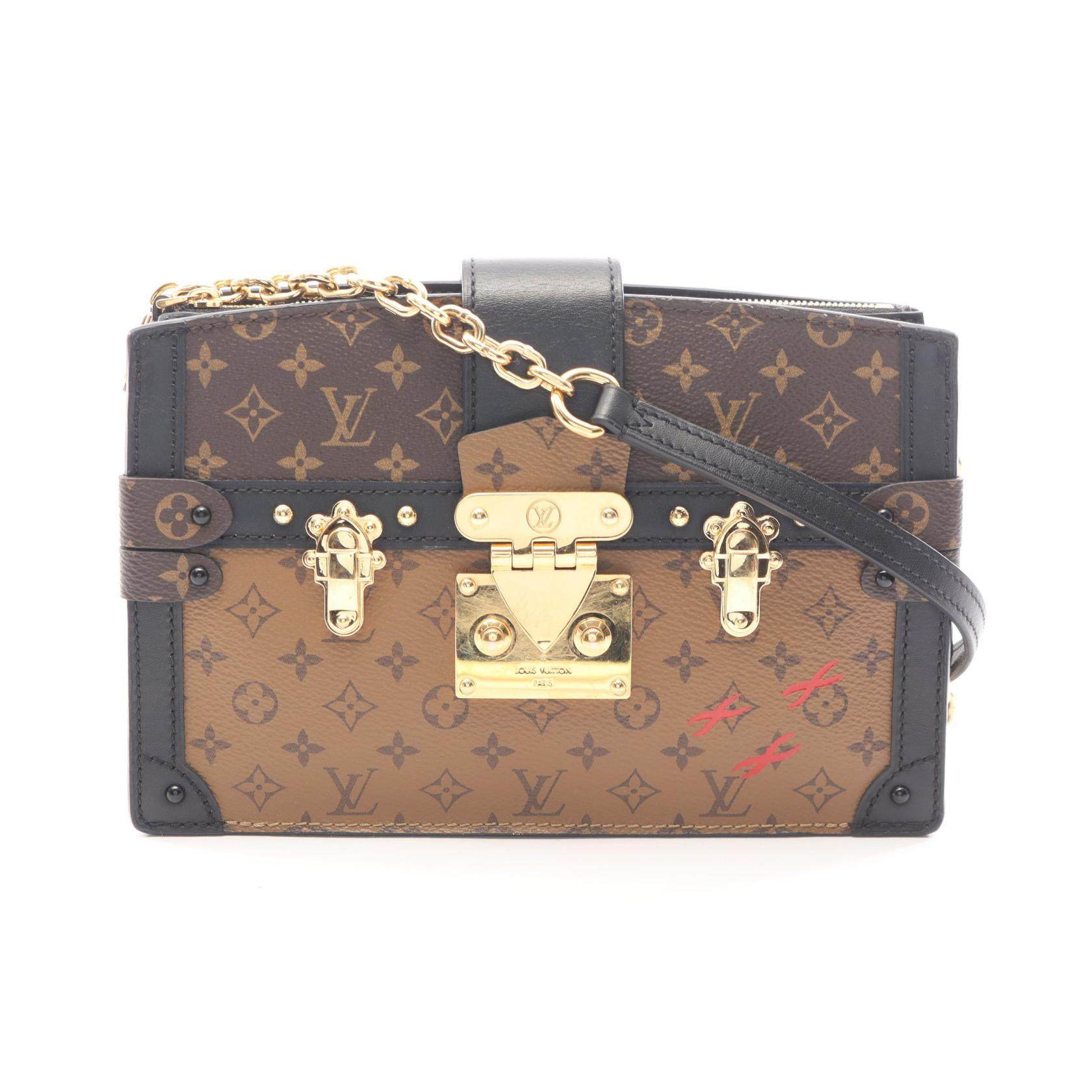 Louis Vuitton Trunk Clutch Monogram Reverse shoulder bag