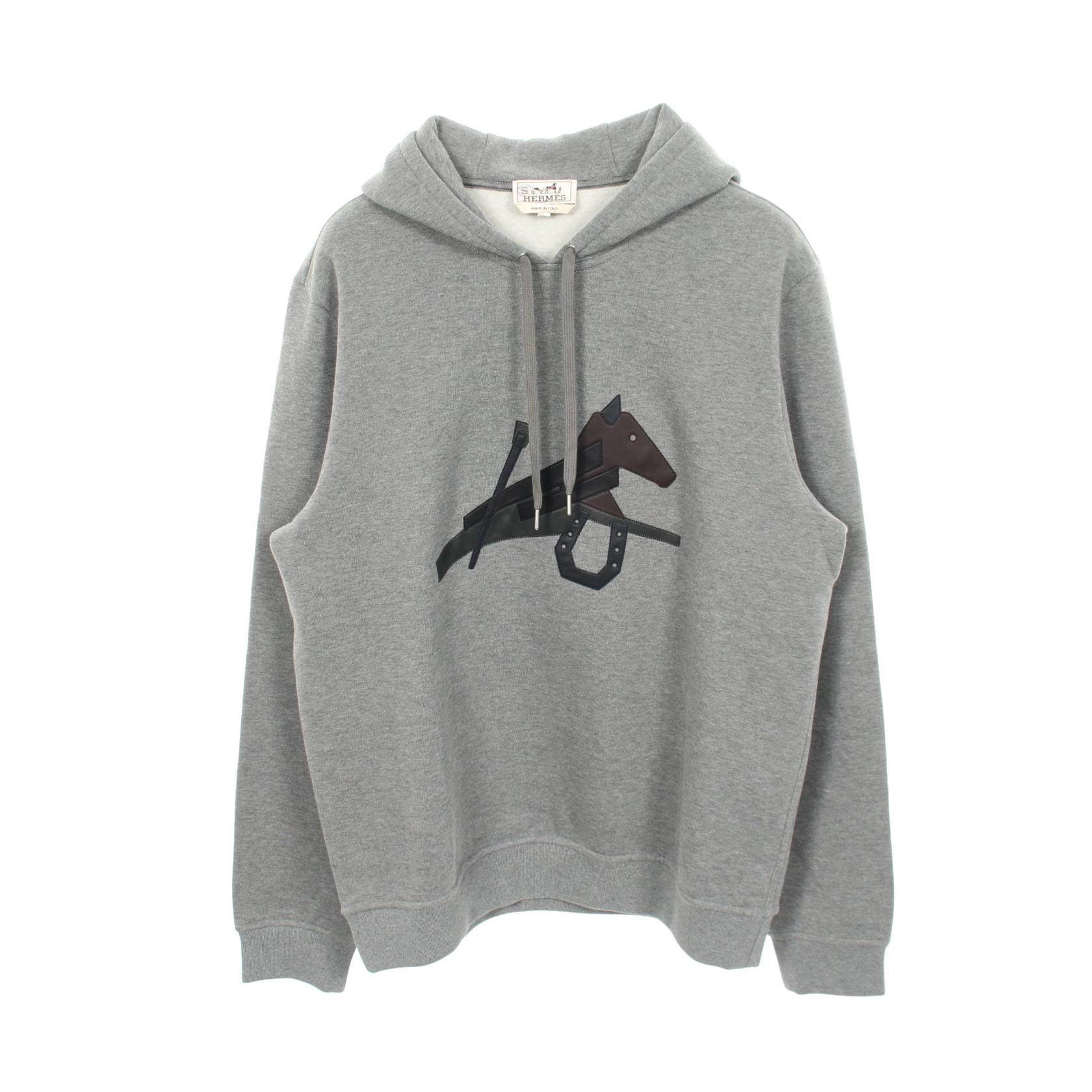 Hermes PUZZLE EQUESTRE Cotton Hoodie