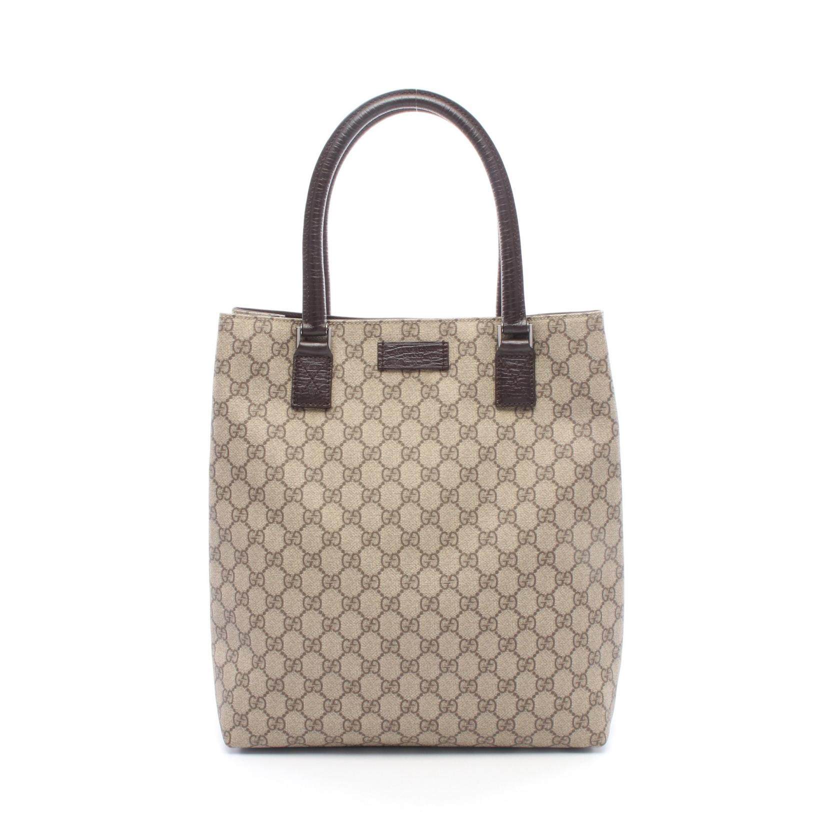 Gucci GG Plus Coated Canvas Tote Bag