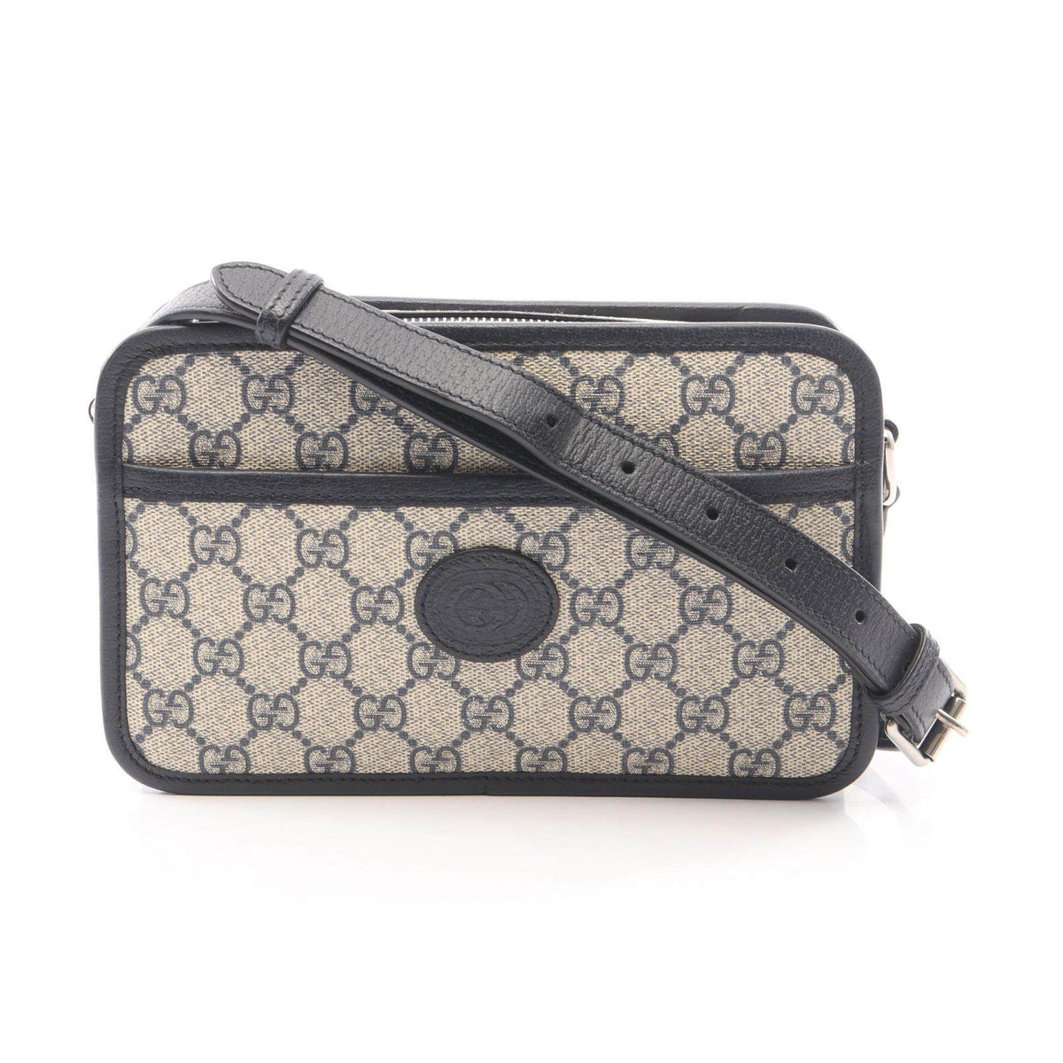Gucci Interlocking G GG Supreme Coated Canvas Shoulder Bag