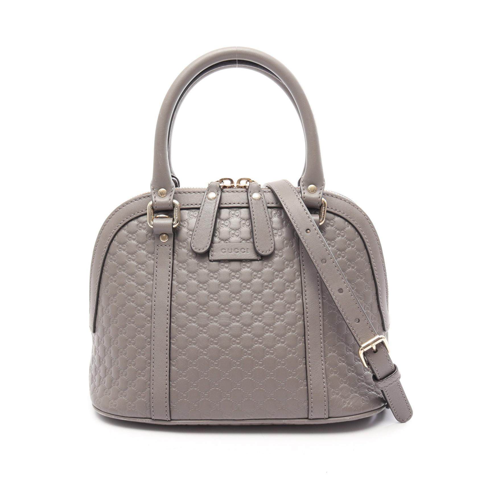 Gucci Micro Guccissima 2way leather handbag