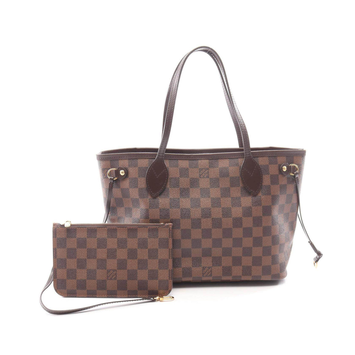 Louis Vuitton Neverfull PM Damier Ebene Tote Bag
