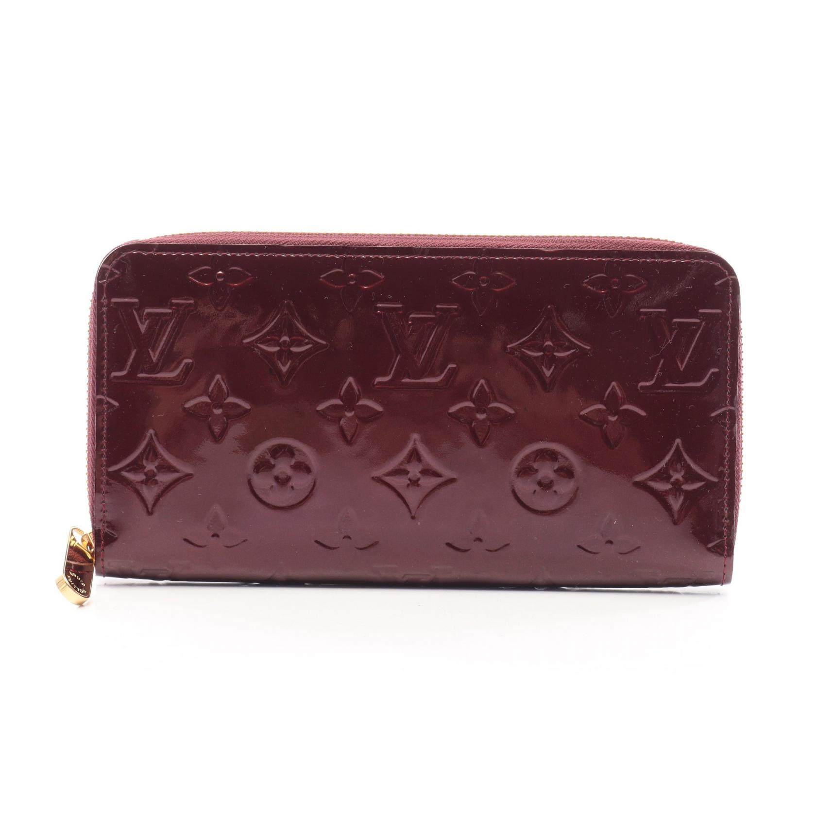 Louis Vuitton Zippy Wallet Monogram Vernis Long Wallet