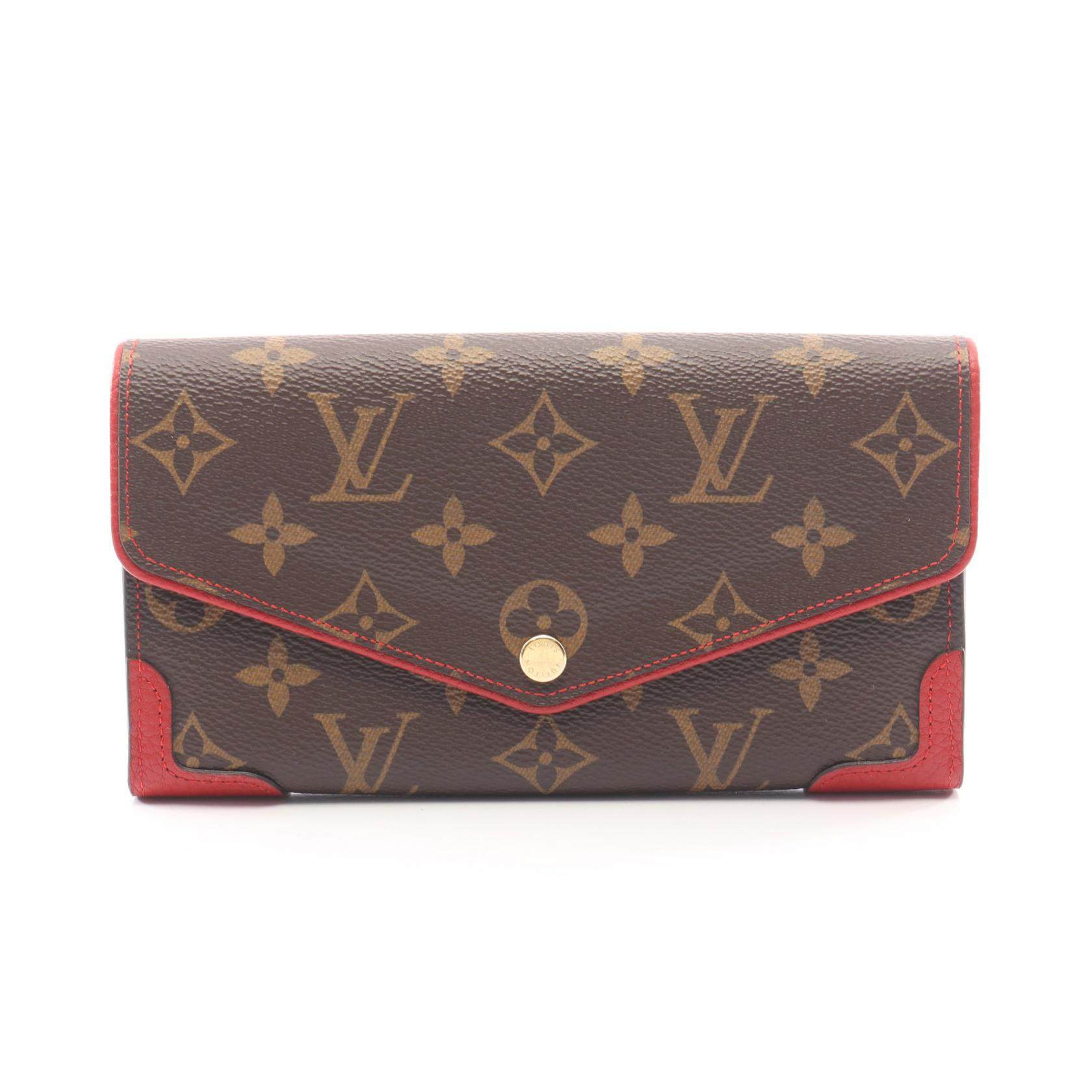Louis Vuitton Portefeuille Sarah Retiro Monogram Long Wallet