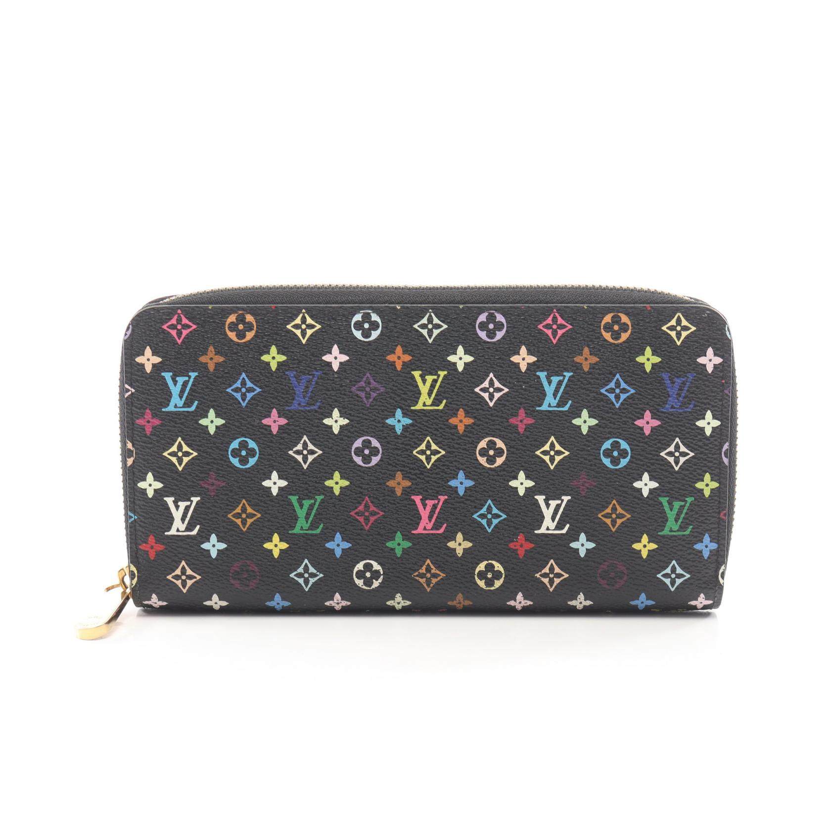 Louis Vuitton Zippy Wallet Monogram Multicolor Long Wallet