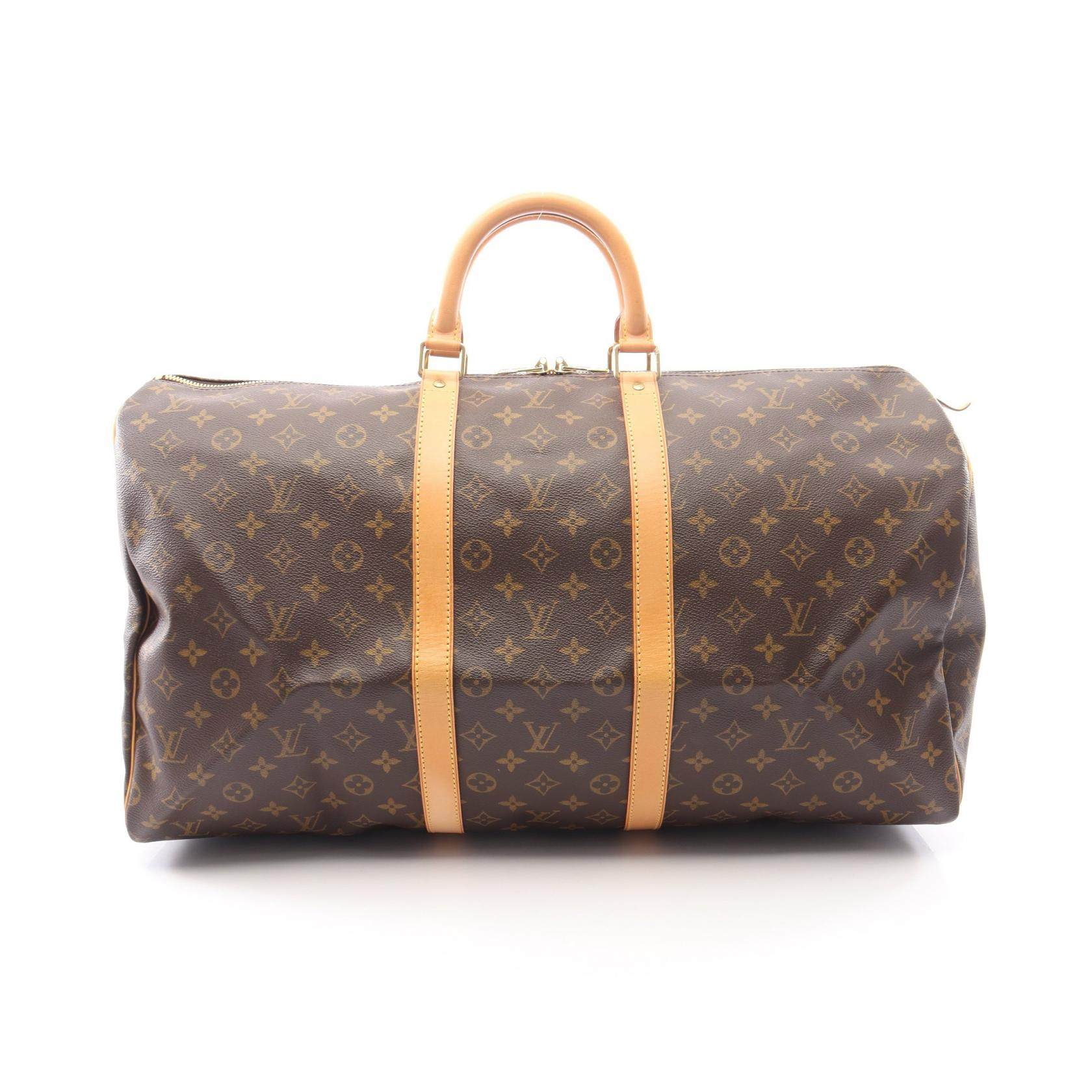 Louis Vuitton Keepall55 Monogram Boston Bag