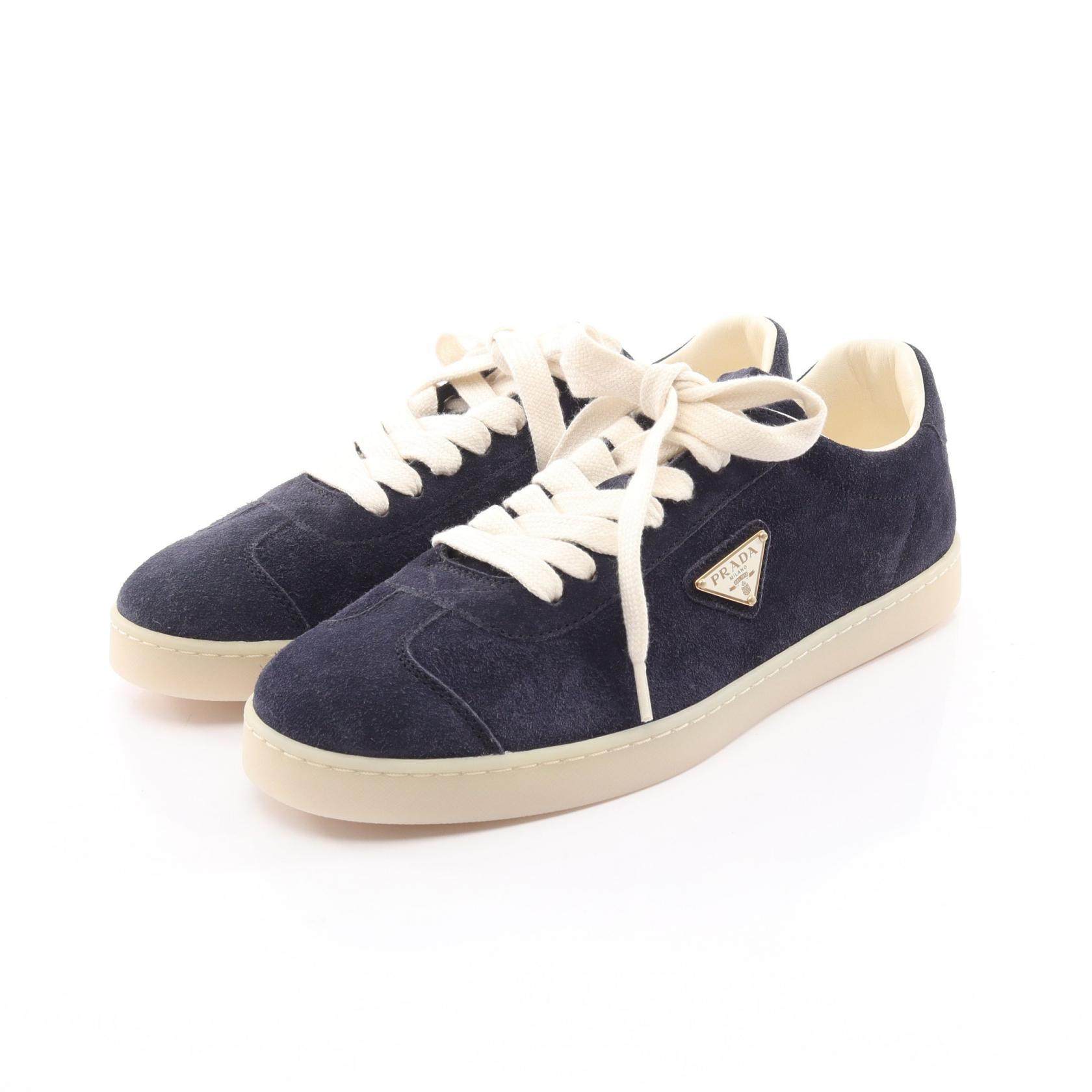 PRADA LANE Suede Sneakers