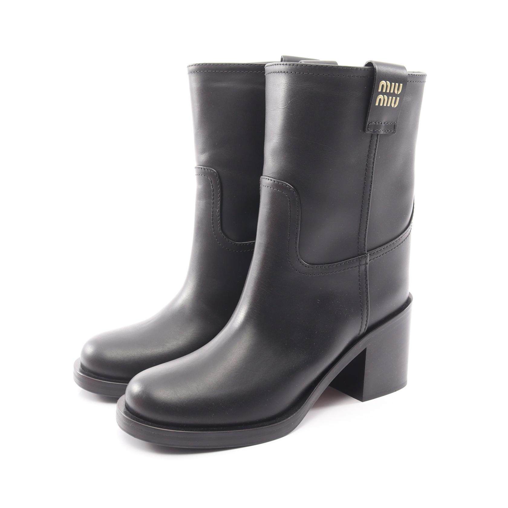 Miu Miu Leather Boots