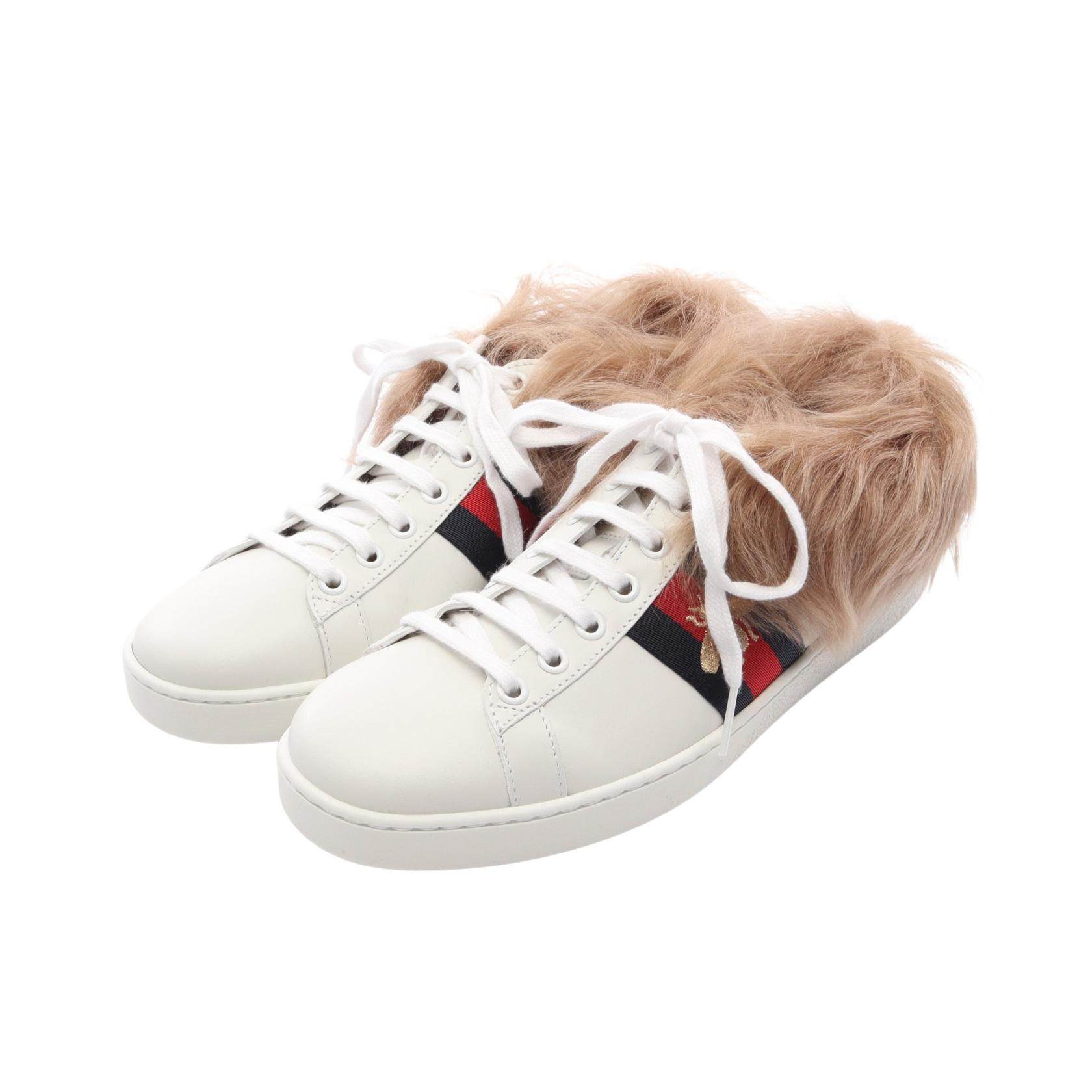 Gucci Ace Leather Sneakers