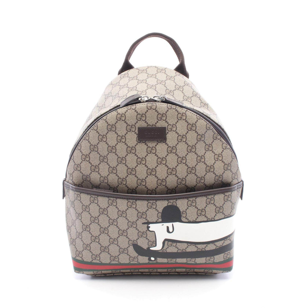 Gucci Children’s GG Supreme PVC Coated Canvas Backpack