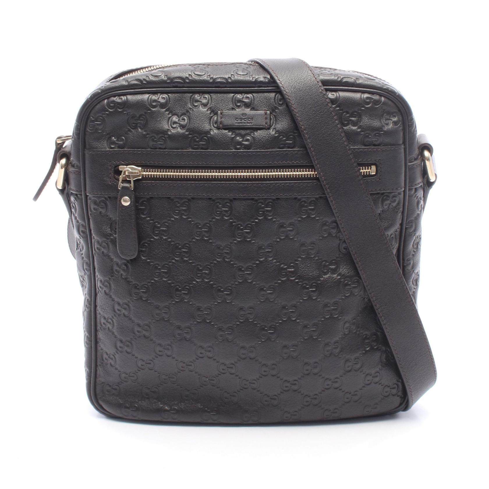 Gucci Guccissima Leather Shoulder Bag