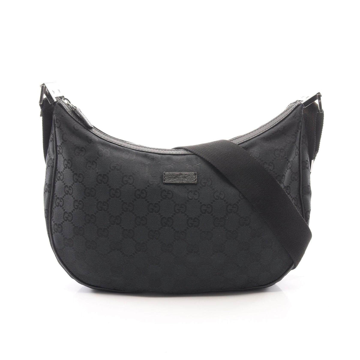 Gucci GG Canvas Leather Shoulder Bag