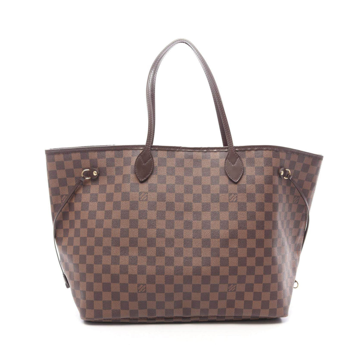 Louis Vuitton Neverfull GM Damier Ebene Coated Canvas Tote Bag
