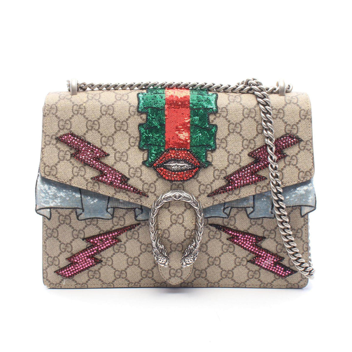 Gucci Dionysus Re-Edition GG Supreme Coated Canvas Shoulder Bag