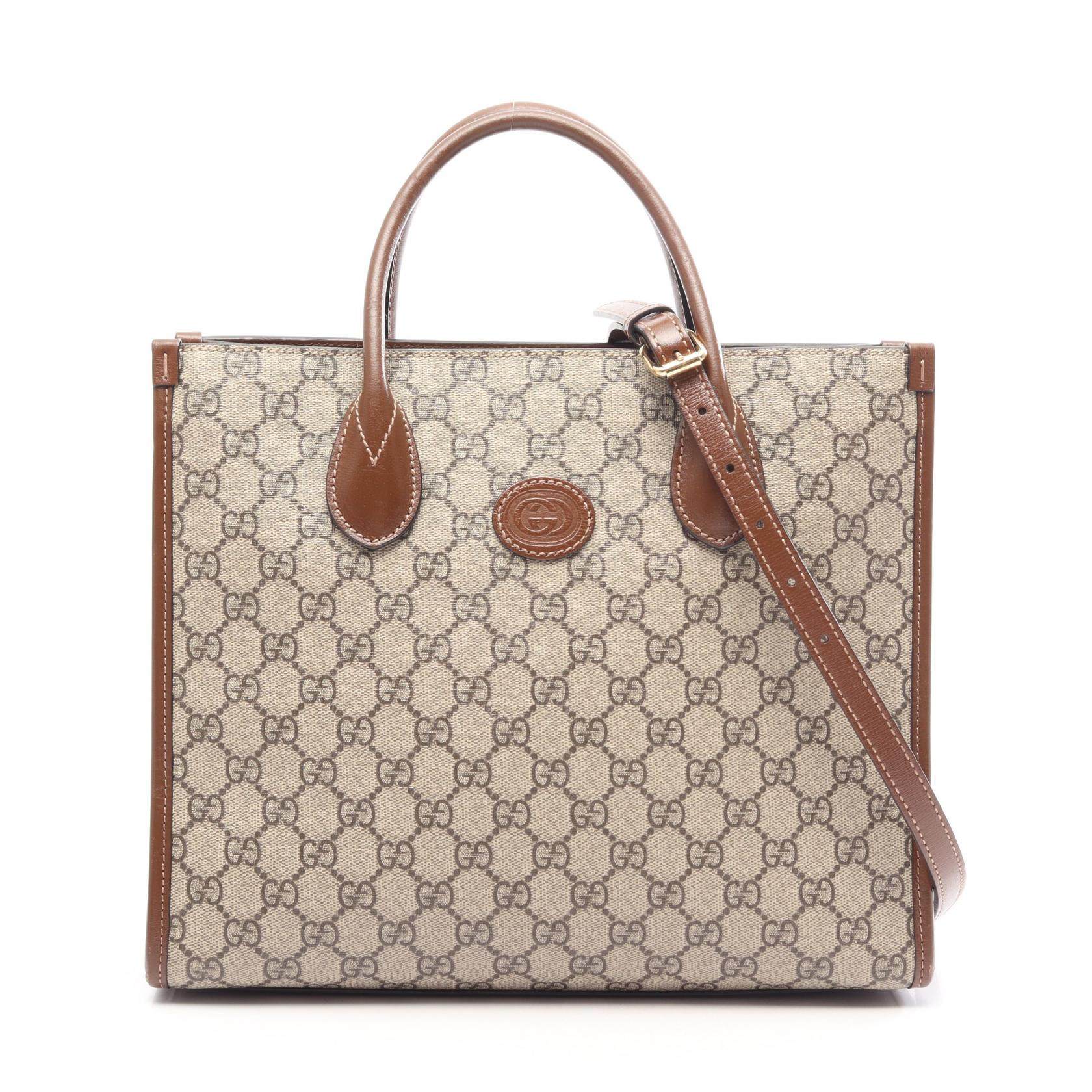 Gucci GG Supreme Coated Canvas 2way Tote Bag
