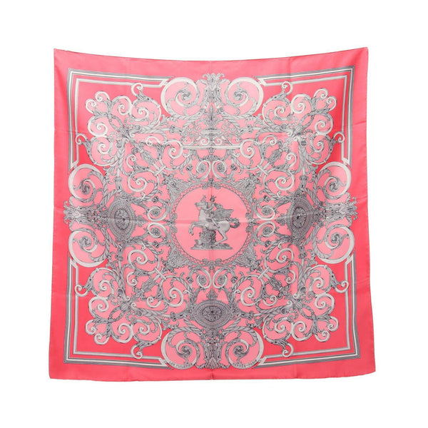 Hermes Carre90 LES TUILERIES Silk Scarf