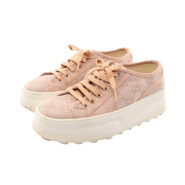 Gucci Tennis GG Fabric Sneakers