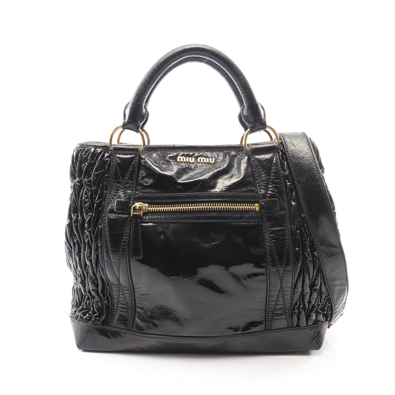 Miu Miu leather 2way handbag