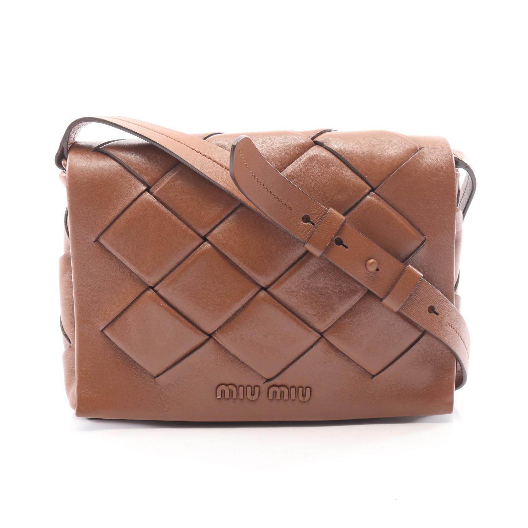 Miu Miu Leather Shoulder Bag